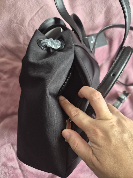 Disney x Kate Spade Black Mini Backpack with Red Bow main image 4